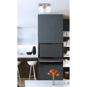 Stropná lampa s bielym tienidlom na guľu 4xG9 Oden vyobraziť