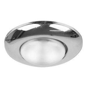 Okrúhle chrómové stropné svietidlo OZS-01 vyobraziť