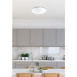 Stropná lampa biela LED 38cm 4000K hviezdna obloha Magnus vyobraziť