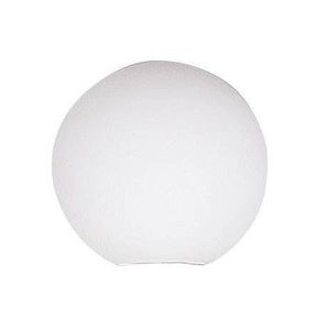 Sklenené tienidlo na lampu biele guľové G9 12cm pre lampy Kama / Mati vyobraziť