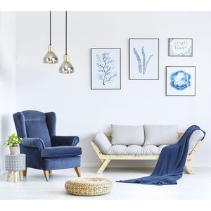 Závesná lampa zlatá 1xE14 Gregory vyobraziť