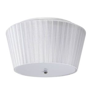 Stropná lampa biela LED 3W + 3x40W G9 organzové tienidlo Camea vyobraziť