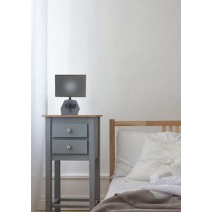 Stolová lampa sivá 1xE14 27cm Animi vyobraziť
