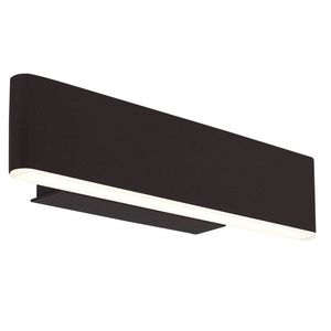 Hnedá otočná LED nástenná lampa 4W Nicoletta vyobraziť