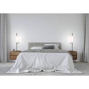 Čiernobiela stolová lampa Tokyo Ledea vyobraziť