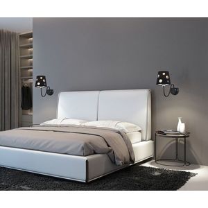 Nástenná lampa Batley Ledea s čiernym otvorom vyobraziť