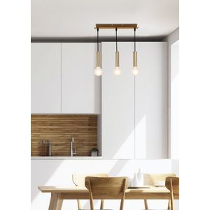 Závesná lampa zlatá 3xE27 142mm Dallas Ledea vyobraziť