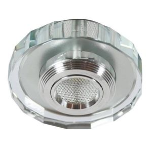 Stropné svietidlo Ss-37 Al/Tr 3W LED Cob 230V Stropné svietidlo z pevného polygónu, priehľadné sklo vyobraziť