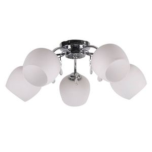 Stropná lampa Zachera 5xE27 biela vyobraziť