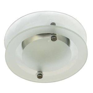 Pevné stropné svietidlo biele so sklom OZS-07 vyobraziť