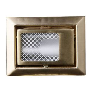 Objímka na stropné schodiskové svietidlo saténovo zlatá G4 MS-07 vyobraziť