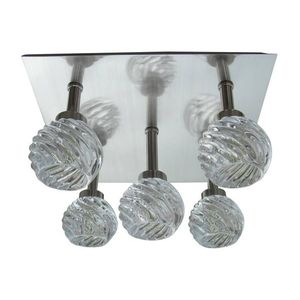 Stropné svietidlo 5x40W G9 saténový krištáľ Gira vyobraziť