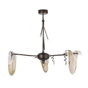 Závesná stropná lampa 3x40W G9 patina Magma vyobraziť