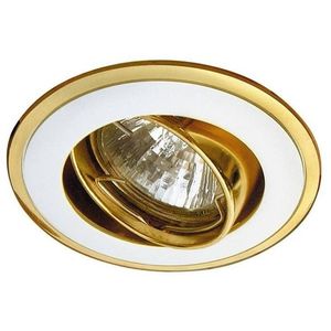 Stropná lampa s výklopným uhlom, strieborná a zlatá, UO-09 vyobraziť