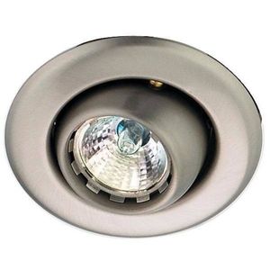 Pohyblivé stropné svietidlo, okrúhle, strieborné vyobraziť