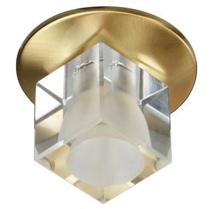 Stropné svietidlo G4, saténovo zlatý krištáľ, 20W vyobraziť