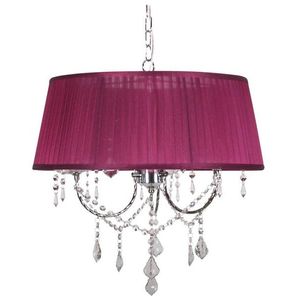 Stropná závesná lampa Amaranth 3 Malva vyobraziť