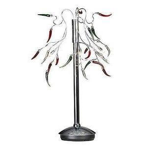 Dekoratívna chrómová stolová lampa 3 Paprique vyobraziť