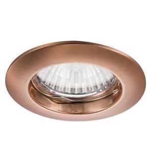 Pevné okrúhle medené stropné svietidlo vyobraziť