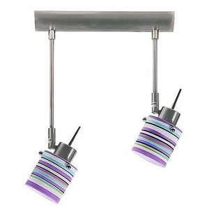 Stropné bodové svietidlo s dvojitým pásikom 2xG9/40W Farba vyobraziť