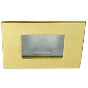 Štvorcové zlaté saténové schodiskové svietidlo G4 MS-04 vyobraziť