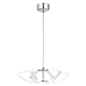 Závesná lampa chróm 45cm LED 10W Caruso vyobraziť