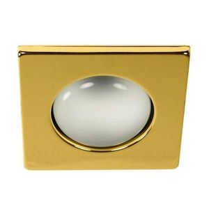 Pevné stropné svietidlo, zlatý štvorec vyobraziť