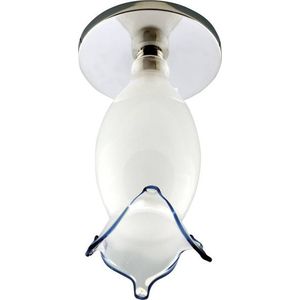 Dekoratívne stropné svietidlo, biele, G4 vyobraziť