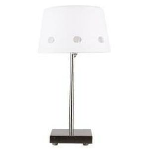 Saténová/biela kancelárska stolová lampa vyobraziť