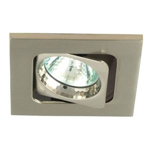 Stropné svietidlo saténový nikel, sklopné štvorcové vyobraziť