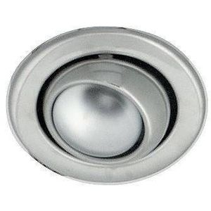 Pohyblivé okrúhle stropné svietidlo chróm OZR-05 vyobraziť