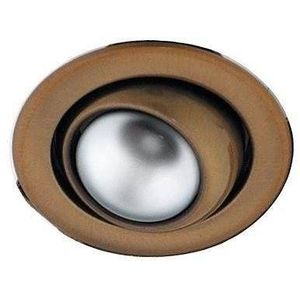 Stropné svietidlo R50 pohyblivé okrúhle zlatá patina OZR-05 vyobraziť