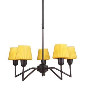 Luster 5xE14 48cm VENUS sklo vyobraziť