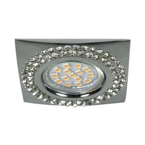 Stropné svietidlo Soc-04 Ch Gu10 50W 230V Stropné svietidlo Fixed Square Cast vyobraziť