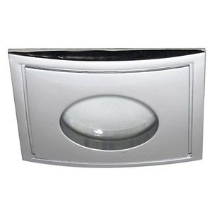 Stropné svietidlo, hermetické, chrómové, IP65, štvorcové, SH-05 vyobraziť