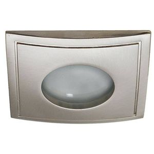 Stropné svietidlo, hermetické, saténové IP65, štvorcové, SH-05 vyobraziť