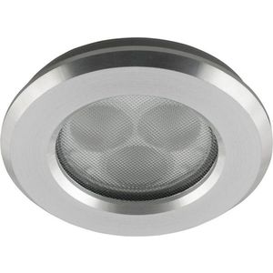 Chrómové stropné LED svietidlo 3x1W IP65 SH-09 vyobraziť