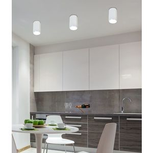 Stropné svietidlo biele 6-rohové 25W GU10 trubice vyobraziť