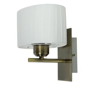 Nástenná lampa Berg patina/biela vyobraziť