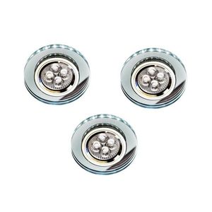 Okrúhle sklenené stropné svietidlo 50W + biela LED 2, 1W SS-23 vyobraziť