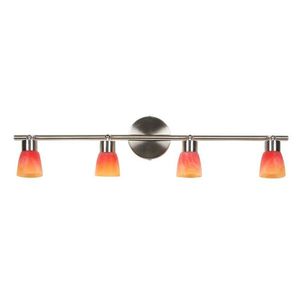 Drops Strip 4*40W G9 matný nikel dúha vyobraziť