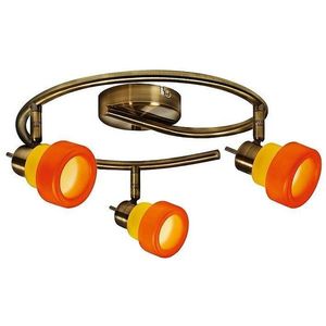 Stropná lampa 3xG9 30cm Benátky špirálová patina vyobraziť