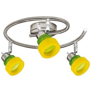 Stropná lampa Benátky špirálová 3*40W G9 nikel vyobraziť