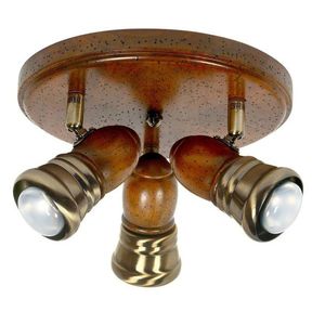Stropná lampa Parteo E14 40W drevená vyobraziť