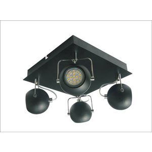 Lampa 98-25036 Tony 4X3W Led Gu10 čierna vyobraziť
