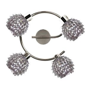 Stropné svietidlo Raven špirálové 4X40W G9 chróm vyobraziť