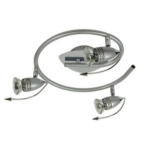 Stropné svietidlo Thunder špirála 3*50W GU10 230V chróm antracit vyobraziť