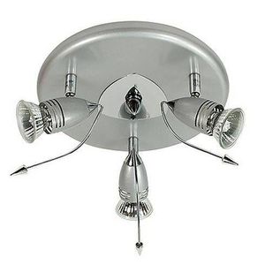 Stropné svietidlo Thunder 3*50W GU10 230V chróm antracit vyobraziť