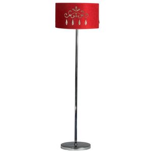 Červená stojaca lampa 60W E27 Decor vyobraziť