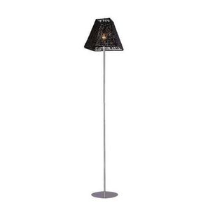 Stojaca lampa čierna 160cm 60W E27 Rombo vyobraziť